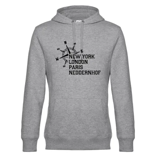 Weltstadt Neddernhof Hoodie Männer King Hooded
