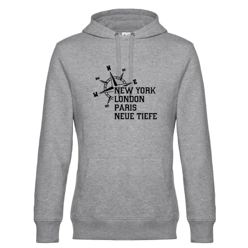 Weltstadt Neue Tiefe Hoodie Männer King Hooded