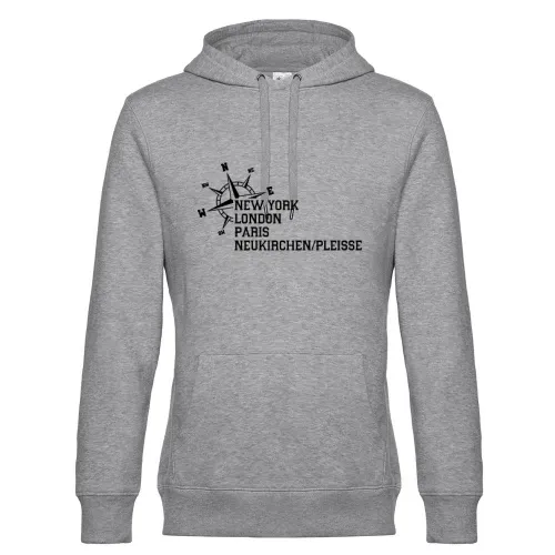 Weltstadt Neukirchen/Pleiße Hoodie Männer King Hooded