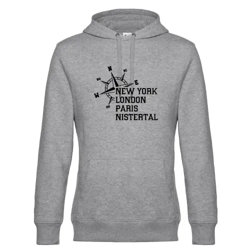 Weltstadt Nistertal Hoodie Männer King Hooded
