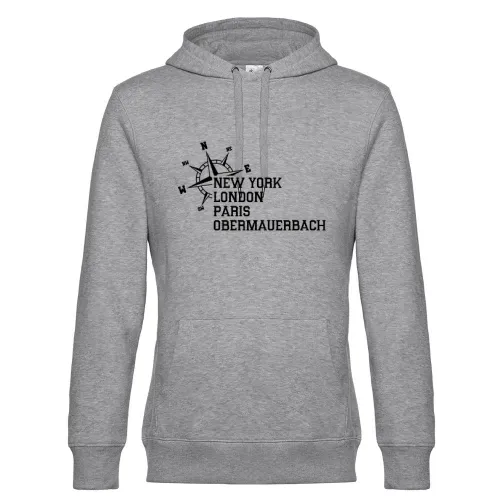 Weltstadt Obermauerbach Hoodie Männer King Hooded