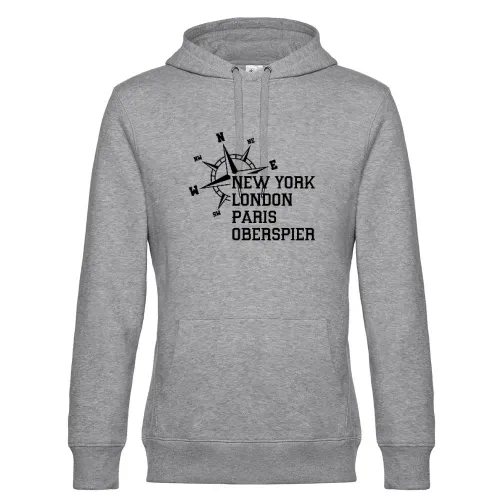 Weltstadt Oberspier Hoodie Männer King Hooded