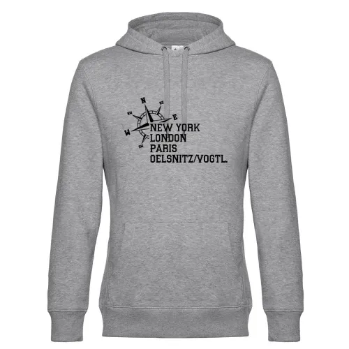 Weltstadt Oelsnitz/Vogtl. Hoodie Männer King Hooded