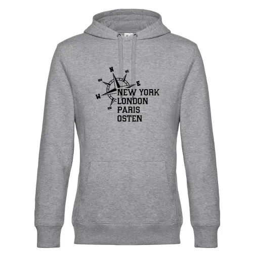 Weltstadt Osten Hoodie Männer King Hooded