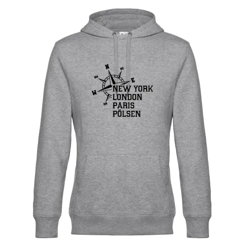 Weltstadt Pölsen Hoodie Männer King Hooded