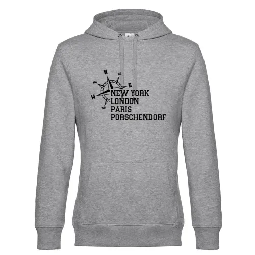 Weltstadt Porschendorf Hoodie Männer King Hooded