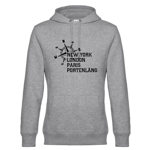 Weltstadt Portenläng Hoodie Männer King Hooded