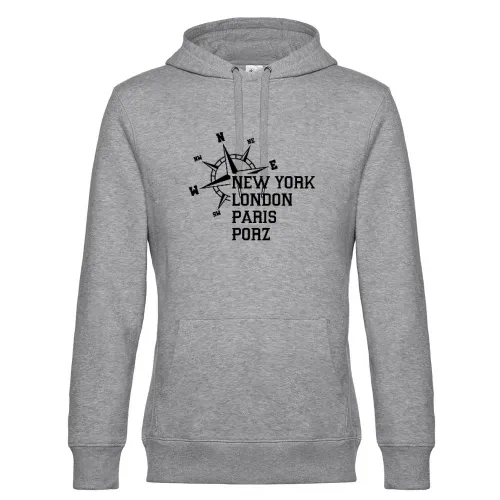 Weltstadt Porz Hoodie Männer King Hooded