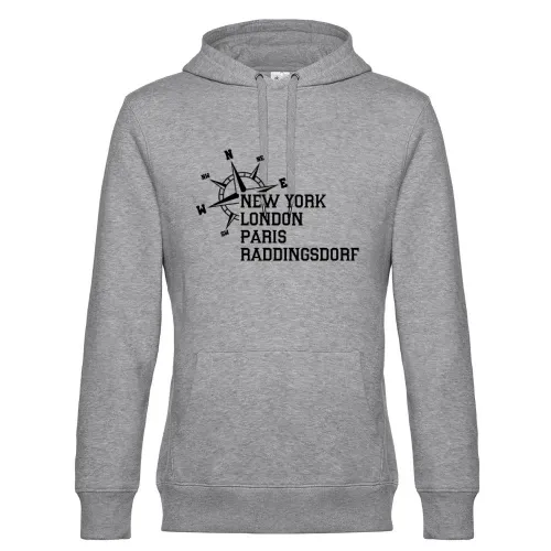 Weltstadt Raddingsdorf Hoodie Männer King Hooded