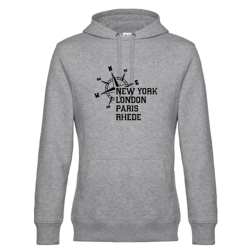 Weltstadt Rhede Hoodie Männer King Hooded