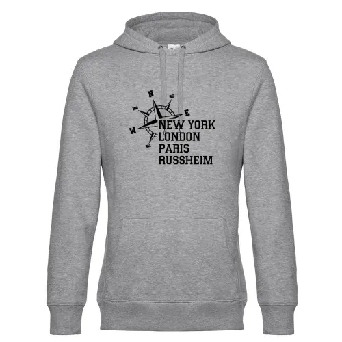 Weltstadt Rußheim Hoodie Männer King Hooded