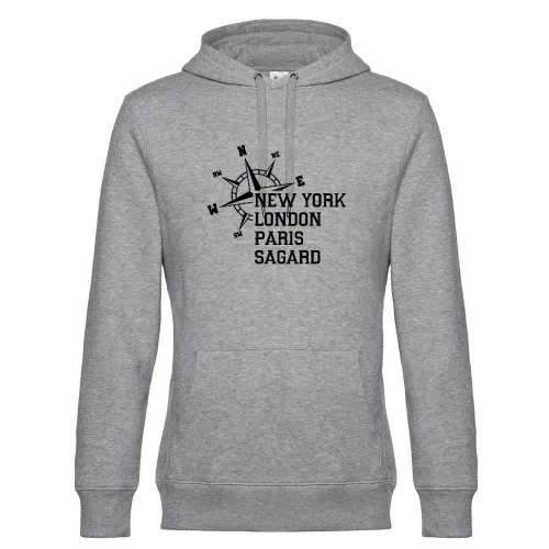 Weltstadt Sagard Hoodie Männer King Hooded