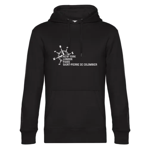 Weltstadt Saint-Pierre de Colombier Hoodie Männer King Hooded