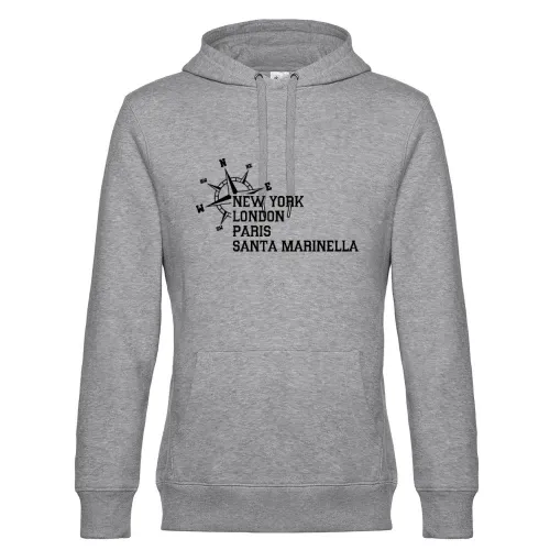 Weltstadt Santa Marinella Hoodie Männer King Hooded