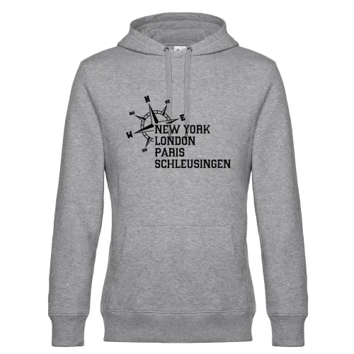 Weltstadt Schleusingen Hoodie Männer King Hooded