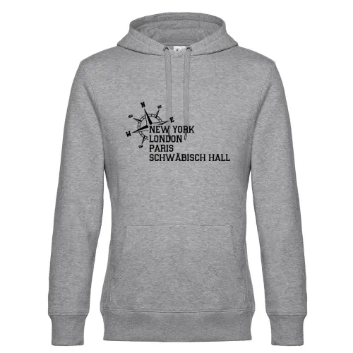 Weltstadt Schwäbisch Hall Hoodie Männer King Hooded