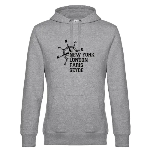 Weltstadt Seyde Hoodie Männer King Hooded