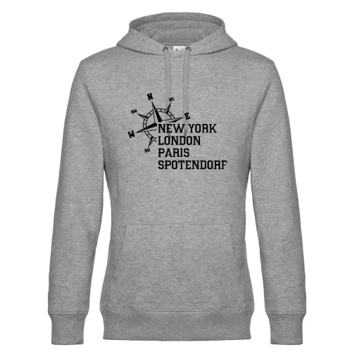 Weltstadt Spotendorf Hoodie Männer King Hooded