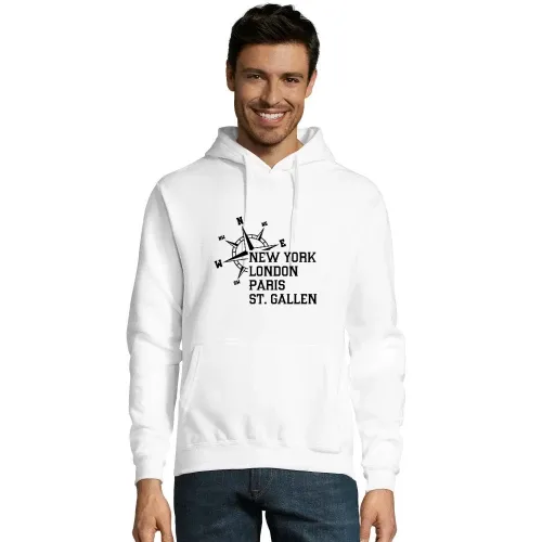 Weltstadt St. Gallen Hoodie Männer Snake