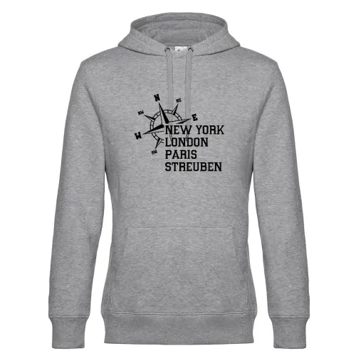 Weltstadt Streuben Hoodie Männer King Hooded