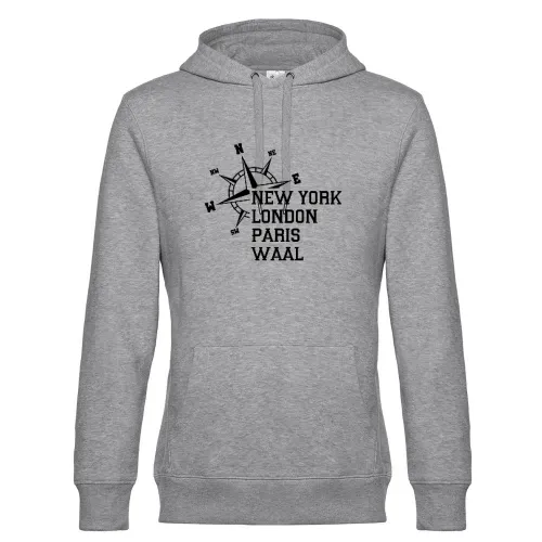 Weltstadt Waal Hoodie Männer King Hooded