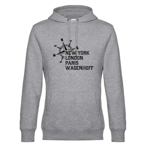 Weltstadt Wagenhoff Hoodie Männer King Hooded