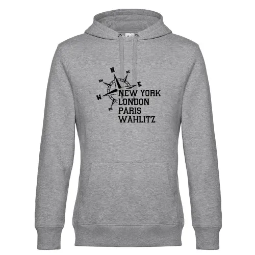 Weltstadt Wahlitz Hoodie Männer King Hooded