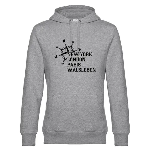 Weltstadt Walsleben Hoodie Männer King Hooded
