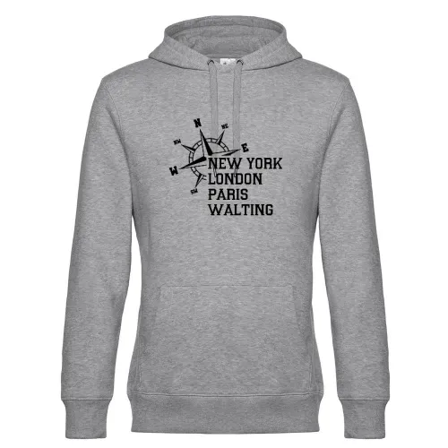 Weltstadt Walting Hoodie Männer King Hooded