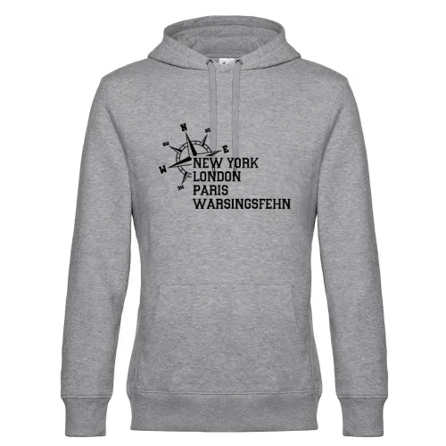 Weltstadt Warsingsfehn  Hoodie Männer King Hooded