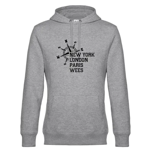 Weltstadt Wees Hoodie Männer King Hooded