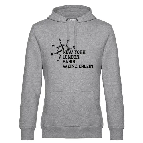 Weltstadt Weinzierlein Hoodie Männer King Hooded