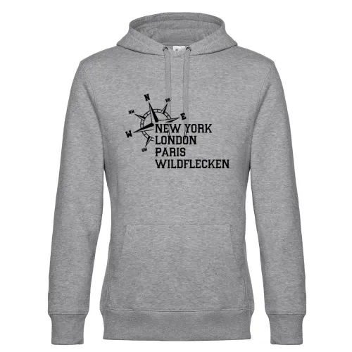 Weltstadt Wildflecken Hoodie Männer King Hooded