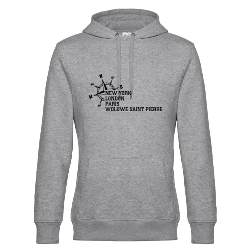Weltstadt Woluwe Saint Pierre Hoodie Männer King Hooded