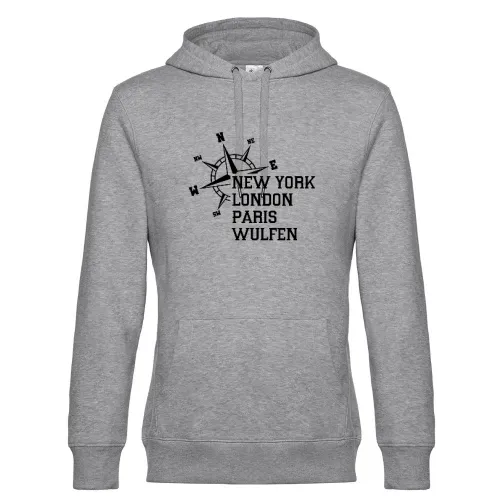 Weltstadt Wulfen Hoodie Männer King Hooded