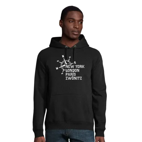 Weltstadt Zwönitz Hoodie Männer Stellar Bio