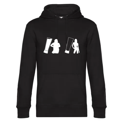 Wie Bier die Frauen verändert! Hoodie Männer King Hooded