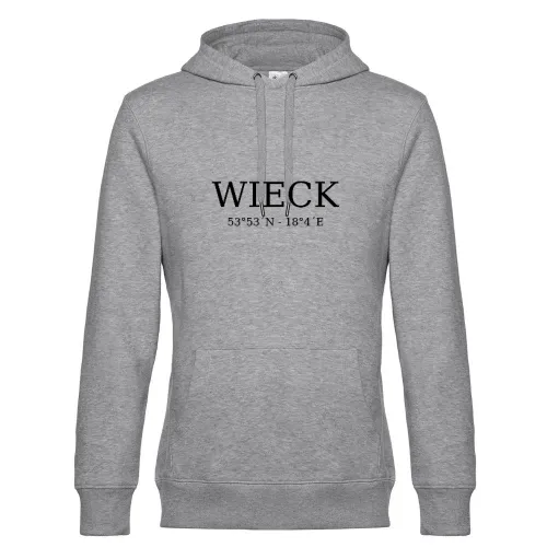 Wieck Koordinaten Hoodie Männer King Hooded