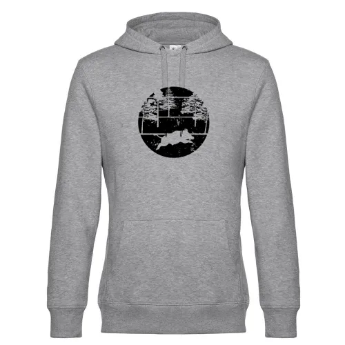 Wildschwein Jäger Vintage Jagd Hoodie Männer King Hooded