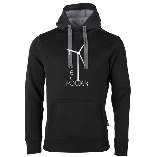 Windrad Eco Power Männer Hoodie