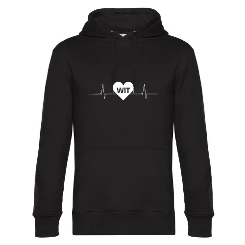 Witten WIT Nummernschild Herzschlag Hoodie Männer King Hooded