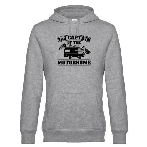Wohnmobil 2nd Captain Of The Motorhome Womo Hoodie Männer King Hooded