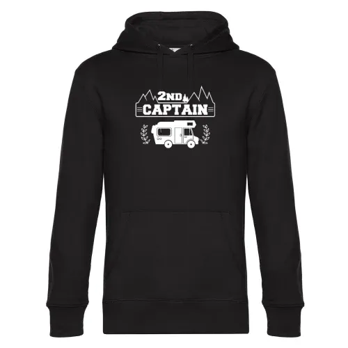 Wohnmobil 2nd Captain Womo Beifahrer Reisemobil Hoodie Männer King Hooded