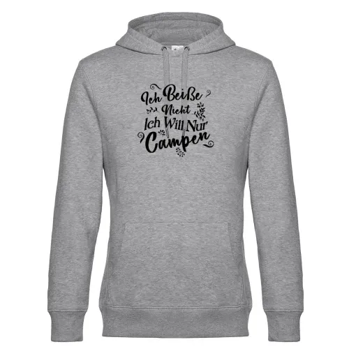 Wohnmobil Camping Campingplatz Nicht Beißen Spruch Männer Hoodie