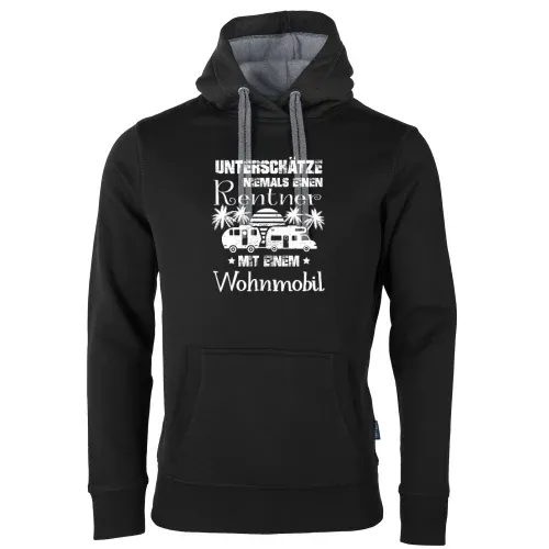 Wohnmobil Opa Rentner Camper Wohnwagen Womo Wowa Hoodie Männer Unisex Sweat