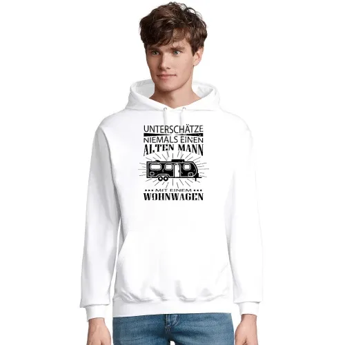 Wohnwagen Camper Rente für Männer und Rentner Männer Hoodie