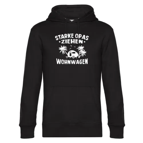 Wohnwagen Opa Caravan Camping Großvater Geschenk Hoodie Männer King Hooded