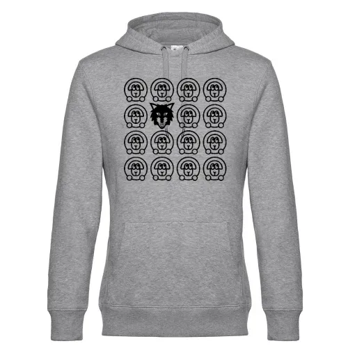 Wolf und Schafe Hoodie Männer King Hooded
