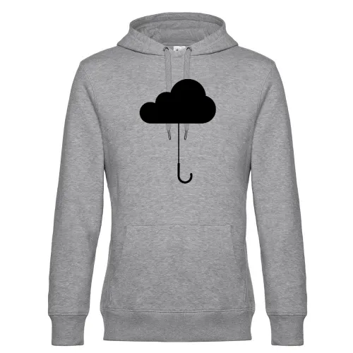 Wolkenschirm Hoodie Männer King Hooded