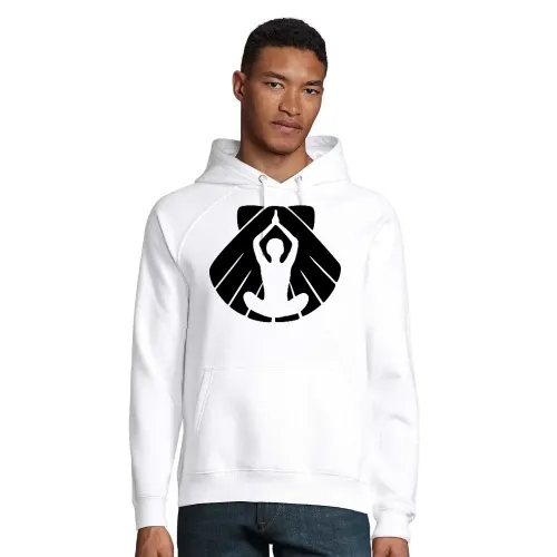 Yogamuschel Hoodie Männer Stellar Bio